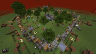 Screenshot of the Minecraft Bedrock Marketplace product Piglin Apocalypse created by CubeCraft Games.