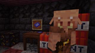 Screenshot of the Minecraft Bedrock Marketplace product Piglin Apocalypse created by CubeCraft Games.