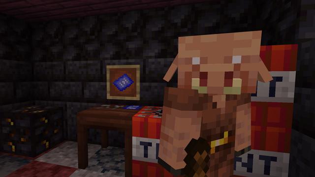 Screenshot of the Minecraft Bedrock Marketplace product Piglin Apocalypse created by CubeCraft Games.