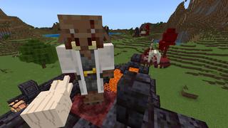 Screenshot of the Minecraft Bedrock Marketplace product Piglin Apocalypse created by CubeCraft Games.