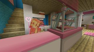 Screenshot of the Minecraft Bedrock Marketplace product Pink World created by CubeCraft Games.