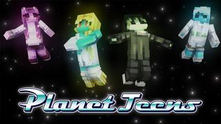 Thumbnail of the Minecraft Bedrock Marketplace product Planet Teens created by CubeCraft Games.