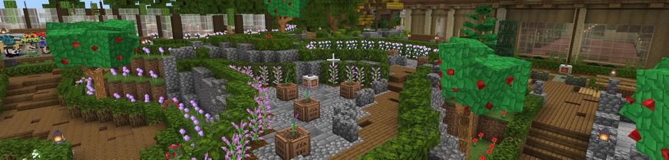 Panorama of the Minecraft Bedrock Marketplace product Plants created by CubeCraft Games.