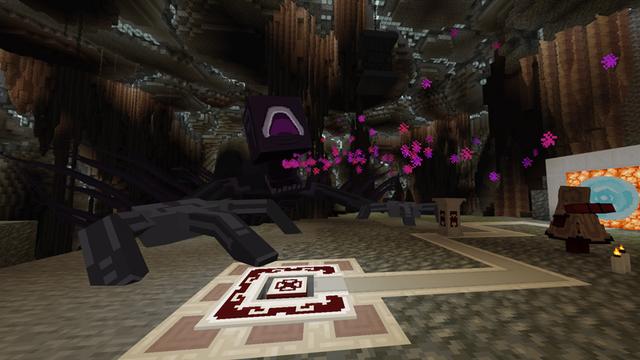 Screenshot of the Minecraft Bedrock Marketplace product Portal Puzzle created by CubeCraft Games.