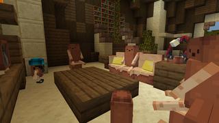 Screenshot of the Minecraft Bedrock Marketplace product Potatoes created by CubeCraft Games.