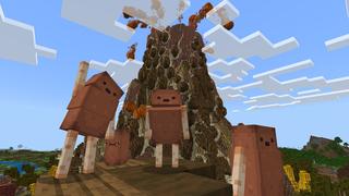 Screenshot of the Minecraft Bedrock Marketplace product Potatoes created by CubeCraft Games.