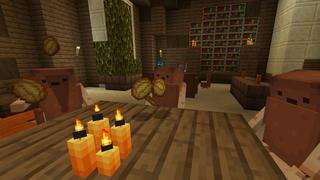 Screenshot of the Minecraft Bedrock Marketplace product Potatoes created by CubeCraft Games.