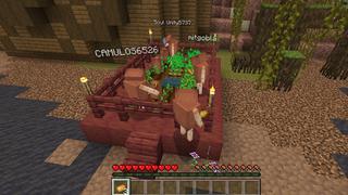 Screenshot of the Minecraft Bedrock Marketplace product Potatoes created by CubeCraft Games.