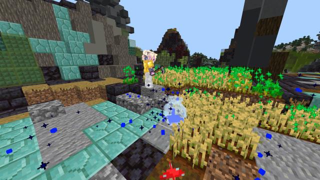 Screenshot of the Minecraft Bedrock Marketplace product Potions Plus created by CubeCraft Games.
