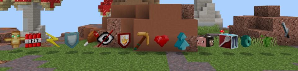 Panorama of the Minecraft Bedrock Marketplace product Power Bingo created by CubeCraft Games.