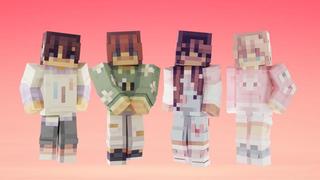 Thumbnail of the Minecraft Bedrock Marketplace product Pretty Pastels created by CubeCraft Games.