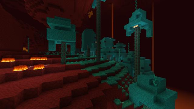 Screenshot of the Minecraft Bedrock Marketplace product Rainbow Eclipse PvP Pack created by CubeCraft Games.
