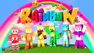 Thumbnail of the Minecraft Bedrock Marketplace product Rainbow created by CubeCraft Games.
