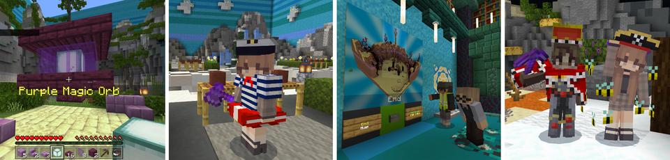 Panorama of the Minecraft Bedrock Marketplace product Rebuild 2 created by CubeCraft Games.