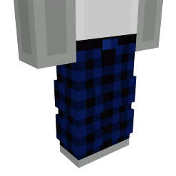 Thumbnail of the Minecraft Bedrock Marketplace product RGB Check Pants created by CubeCraft Games.
