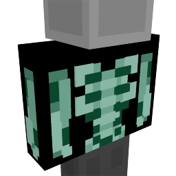 Thumbnail of the Minecraft Bedrock Marketplace product RGB Skeleton Top created by CubeCraft Games.