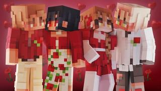 Thumbnail of the Minecraft Bedrock Marketplace product Roses & Chocolate Teens created by CubeCraft Games.