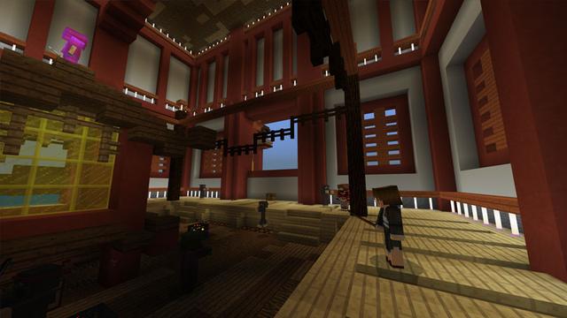 Screenshot of the Minecraft Bedrock Marketplace product Samurai Sanctuary created by CubeCraft Games.