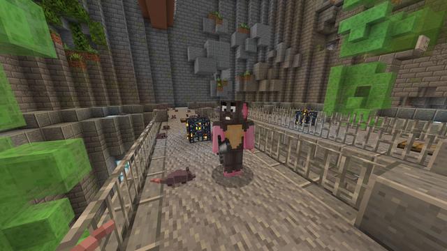 Screenshot of the Minecraft Bedrock Marketplace product Science Facility created by CubeCraft Games.