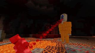 Screenshot of the Minecraft Bedrock Marketplace product SCP 173 created by CubeCraft Games.