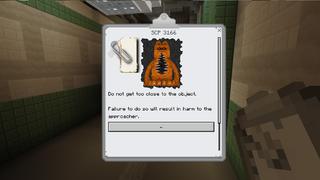 Screenshot of the Minecraft Bedrock Marketplace product SCP 3166 created by CubeCraft Games.