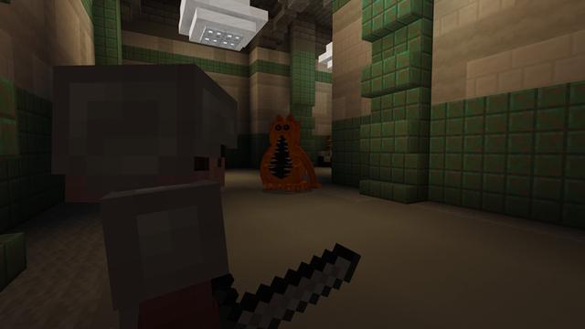 Screenshot of the Minecraft Bedrock Marketplace product SCP 3166 created by CubeCraft Games.