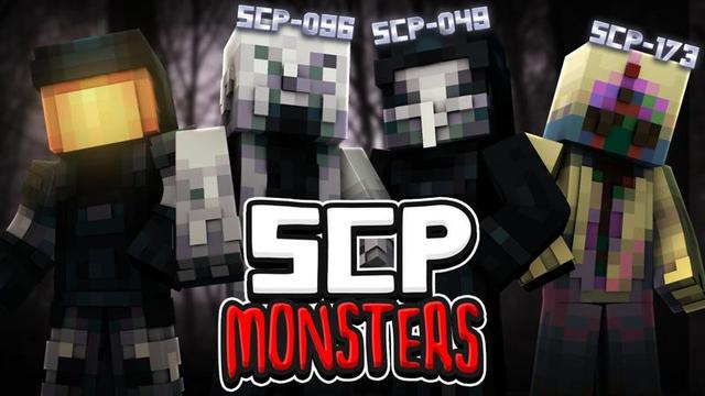 Thumbnail of the Minecraft Bedrock Marketplace product SCP Monsters created by CubeCraft Games.