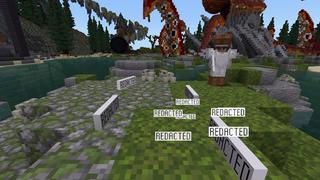 Screenshot of the Minecraft Bedrock Marketplace product SCP Weapons created by CubeCraft Games.