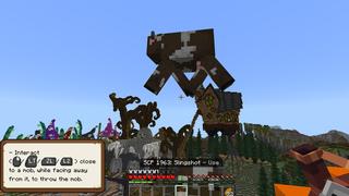 Screenshot of the Minecraft Bedrock Marketplace product SCP Weapons created by CubeCraft Games.