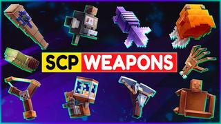 Thumbnail of the Minecraft Bedrock Marketplace product SCP Weapons created by CubeCraft Games.