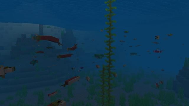 Screenshot of the Minecraft Bedrock Marketplace product Sideways Mobs created by CubeCraft Games.