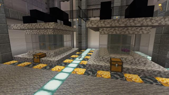 Screenshot of the Minecraft Bedrock Marketplace product Sideways Mobs created by CubeCraft Games.