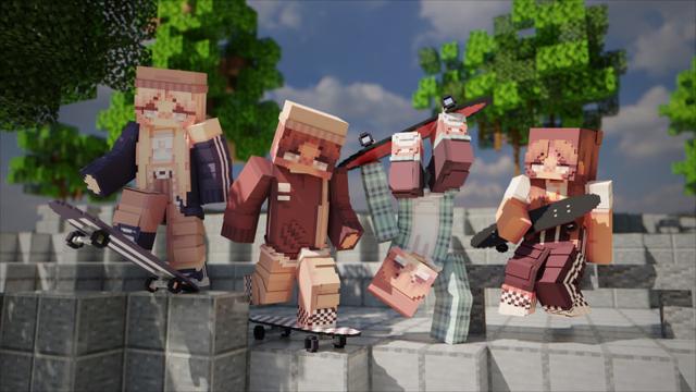 Thumbnail of the Minecraft Bedrock Marketplace product Skater Fit created by CubeCraft Games.