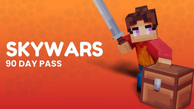 Thumbnail of the Minecraft Bedrock Marketplace product SkyWars - 90 Day Pass created by CubeCraft Games.