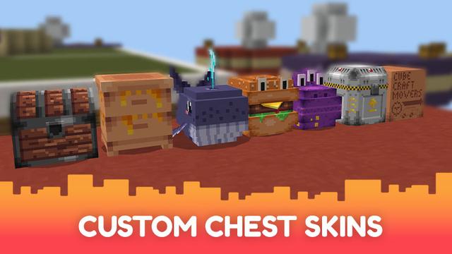 Screenshot of the Minecraft Bedrock Marketplace product SkyWars Rank created by CubeCraft Games.