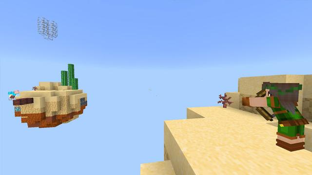 Screenshot of the Minecraft Bedrock Marketplace product SkyWars created by CubeCraft Games.