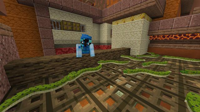 Screenshot of the Minecraft Bedrock Marketplace product Snakes created by CubeCraft Games.