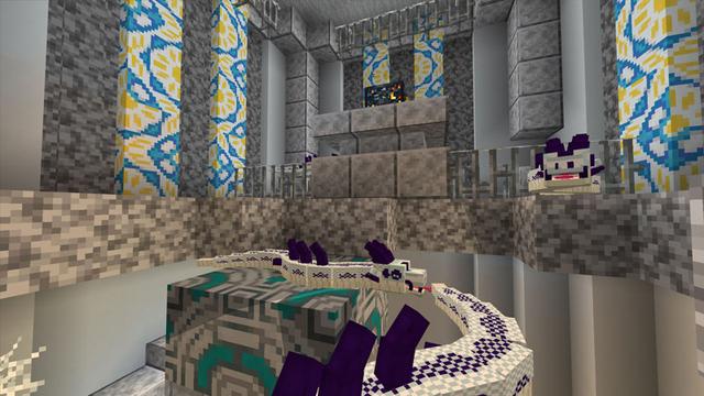 Screenshot of the Minecraft Bedrock Marketplace product Snakes created by CubeCraft Games.