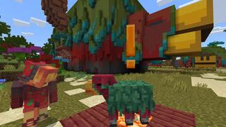 Screenshot of the Minecraft Bedrock Marketplace product Sniffer Base created by CubeCraft Games.