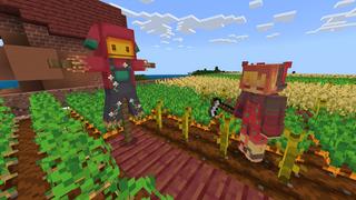 Screenshot of the Minecraft Bedrock Marketplace product Sniffer Base created by CubeCraft Games.