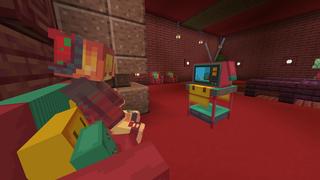 Screenshot of the Minecraft Bedrock Marketplace product Sniffer Base created by CubeCraft Games.