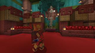 Screenshot of the Minecraft Bedrock Marketplace product Sniffer Base created by CubeCraft Games.