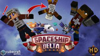 Thumbnail of the Minecraft Bedrock Marketplace product Spaceship Delta created by CubeCraft Games.