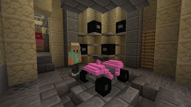 Screenshot of the Minecraft Bedrock Marketplace product Sport Resort created by CubeCraft Games.