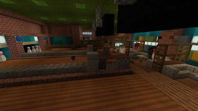 Screenshot of the Minecraft Bedrock Marketplace product Sport Resort created by CubeCraft Games.