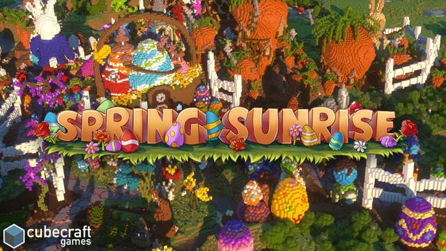 Thumbnail of the Minecraft Bedrock Marketplace product Spring Sunrise created by CubeCraft Games.