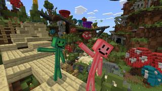 Screenshot of the Minecraft Bedrock Marketplace product Stickman created by CubeCraft Games.