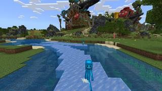 Screenshot of the Minecraft Bedrock Marketplace product Stickman created by CubeCraft Games.