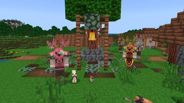 Screenshot of the Minecraft Bedrock Marketplace product StoryTime created by CubeCraft Games.