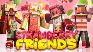 Thumbnail of the Minecraft Bedrock Marketplace product Strawberry Friends created by CubeCraft Games.